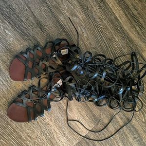 Steve Madden Hercules leather Gladiator sandals